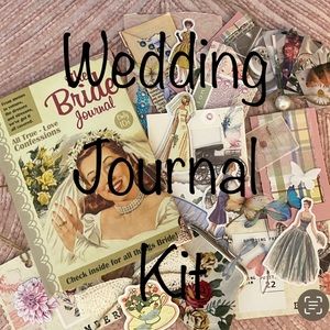 Wedding Journal Kit for the Bride-to-Be or the Nostalgic Bride of Yesteryear 💕